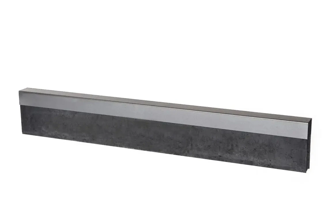 Overzetprofiel Opsluitband 6cm Gelijkz. 220x4x4x6,5 Verz 6,4x4,6x220cm