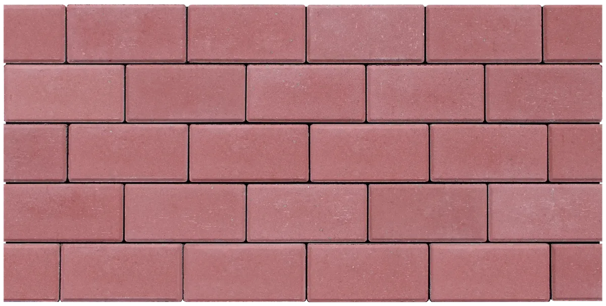 Tremico Betonklinker 8cm 21x10,5x8cm Rood