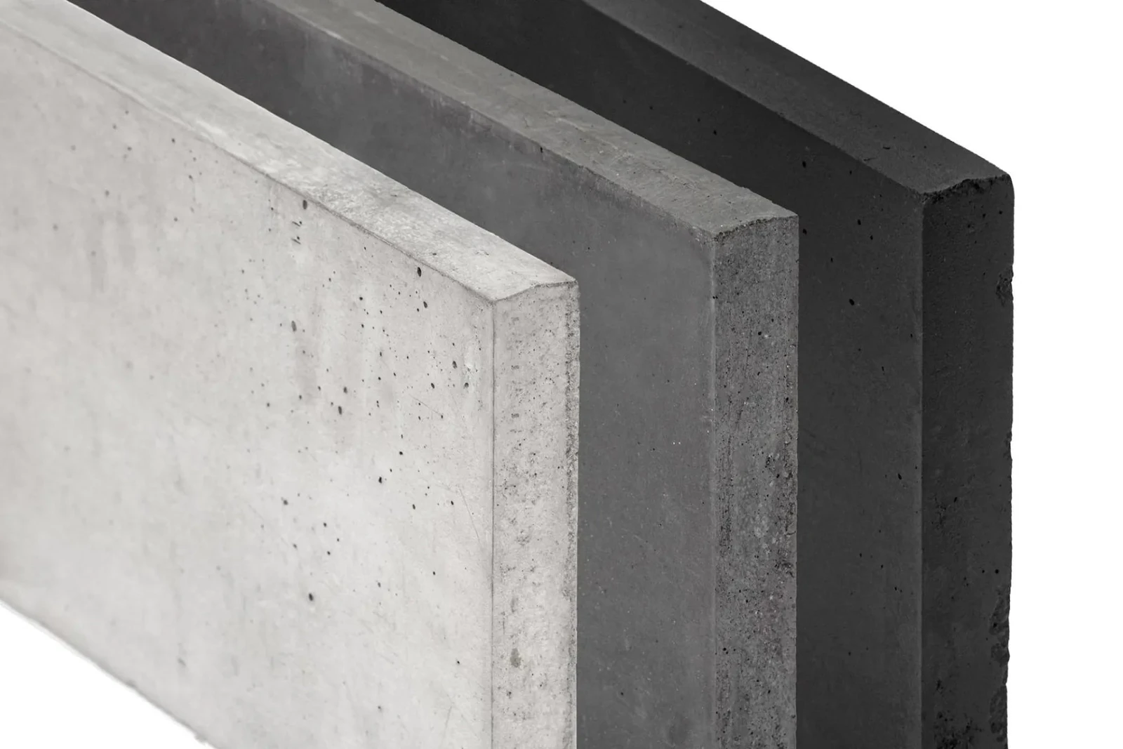 Betonplaat Glad Wit 184x24x3,5cm Dubbelzijdig 24x3.5x184cm Grijs,                                                             Wit