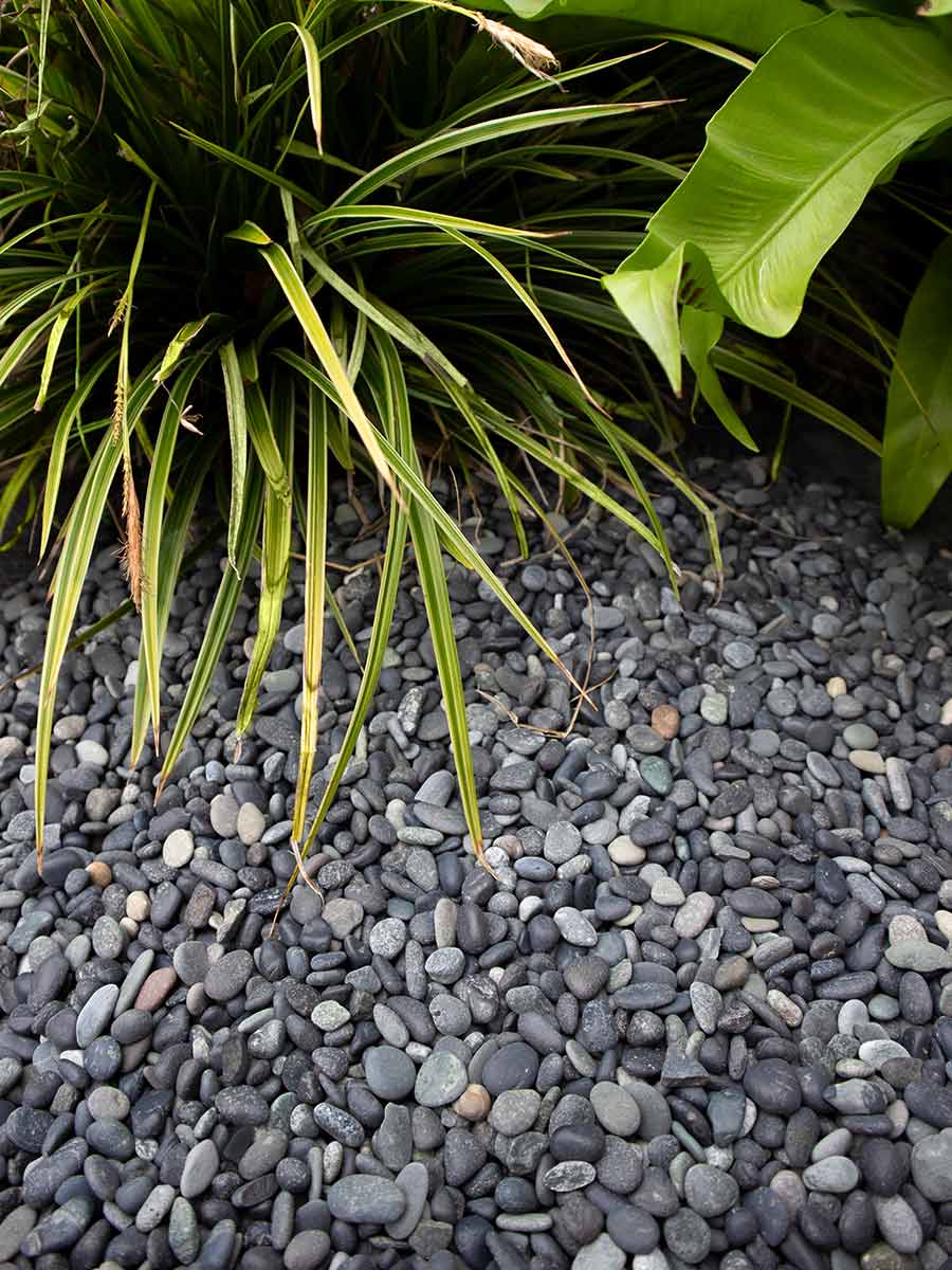 Beach pebbles zwart 8/16mm