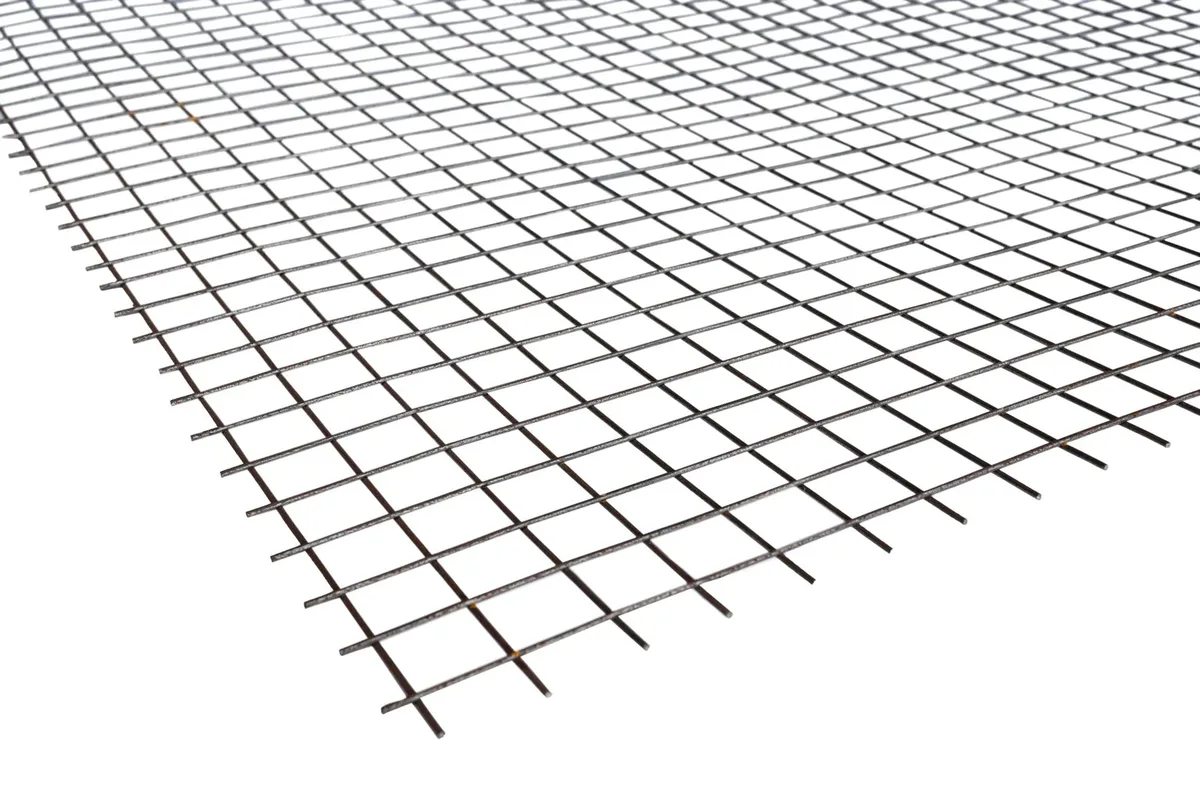 Bouwstaalmat 2x3m 0,4x5x5 Roest