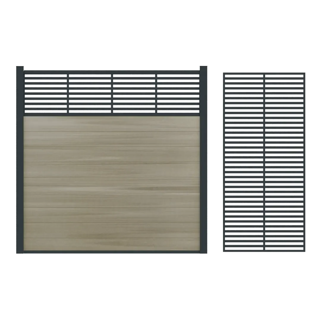 Boston Decopaneel Paxos Verticaal 2x880mm 182cm RAL7016