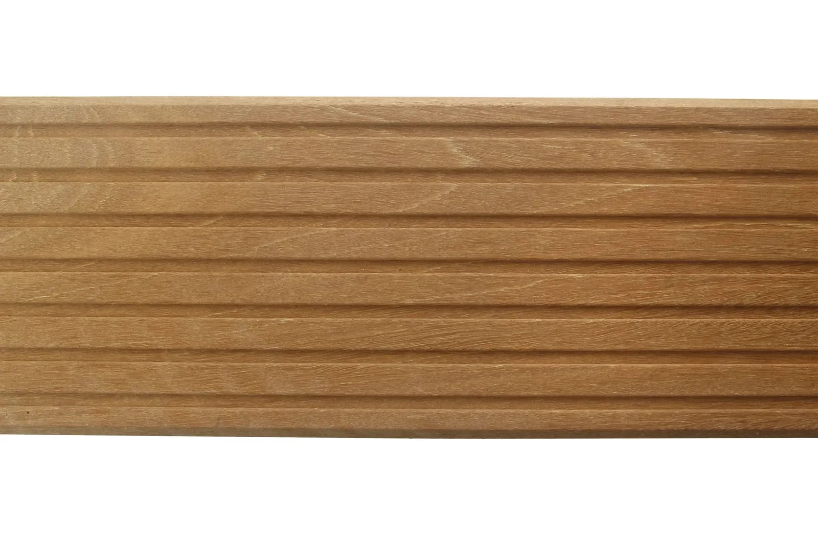 Bangkirai terrasplank glad/grof Premium 14.5x2.5x396cm
