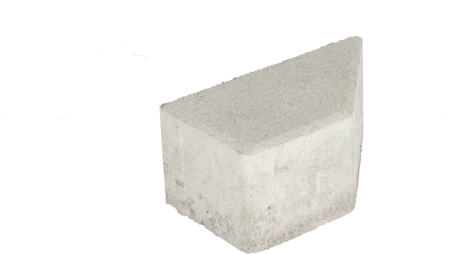 Ecotop Base Kepersteen 8cm tbv 21x10,5 normaal facet grijs PL3 17,5x10,5x8cm Grijs