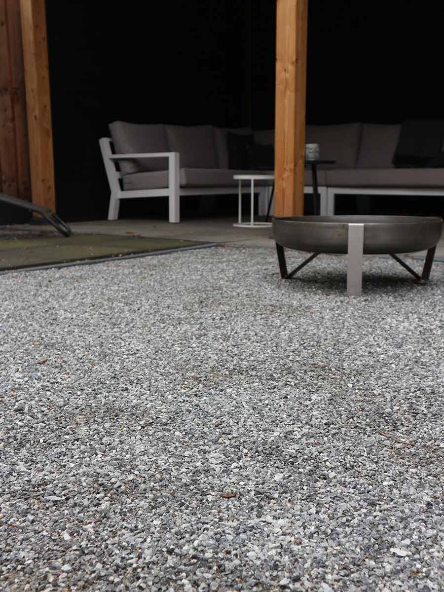 Dolomiet silver-grey split 0/5mm
