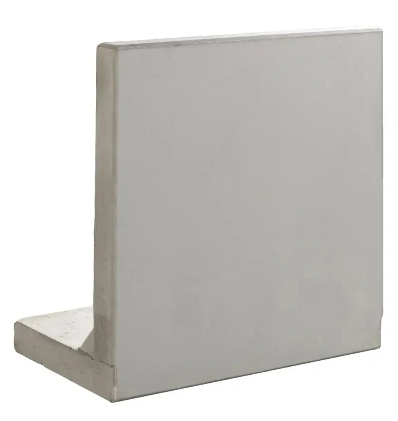 L-Elementx10cm Zichtbeton 100x120x65cm Grijs