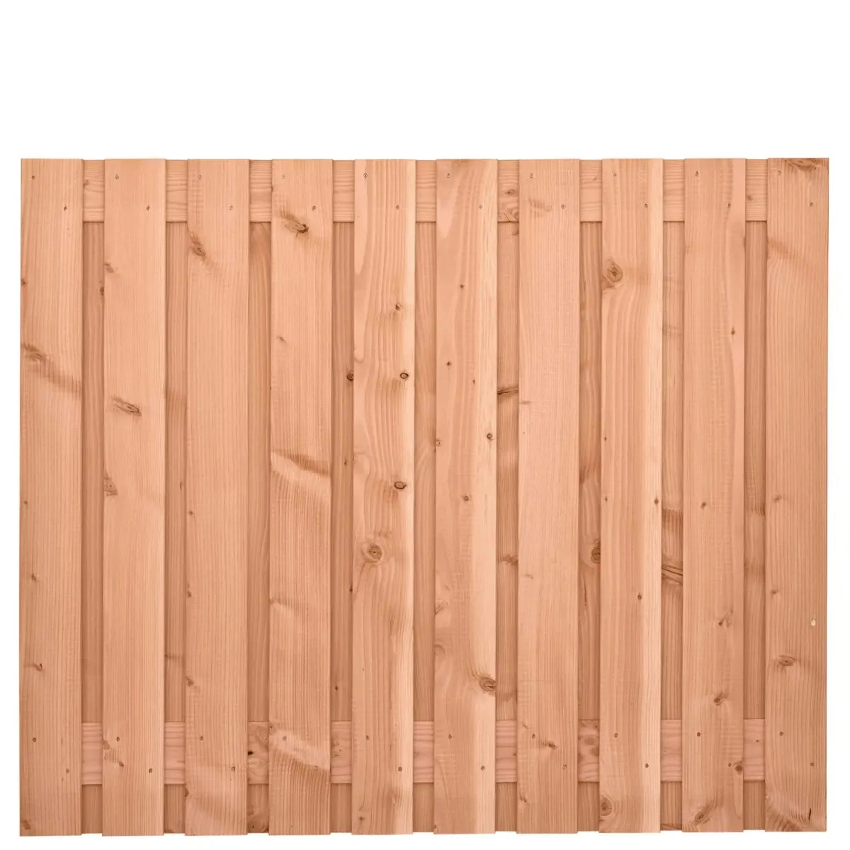 Tuinscherm Breukelen (19+2) Douglas Geschaafd 150x180cm 180x150x4.8cm