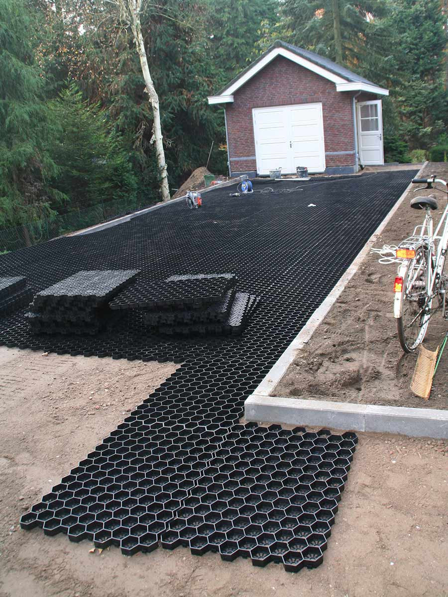 Grindplaten Easygravel® 3XL zwart per m²