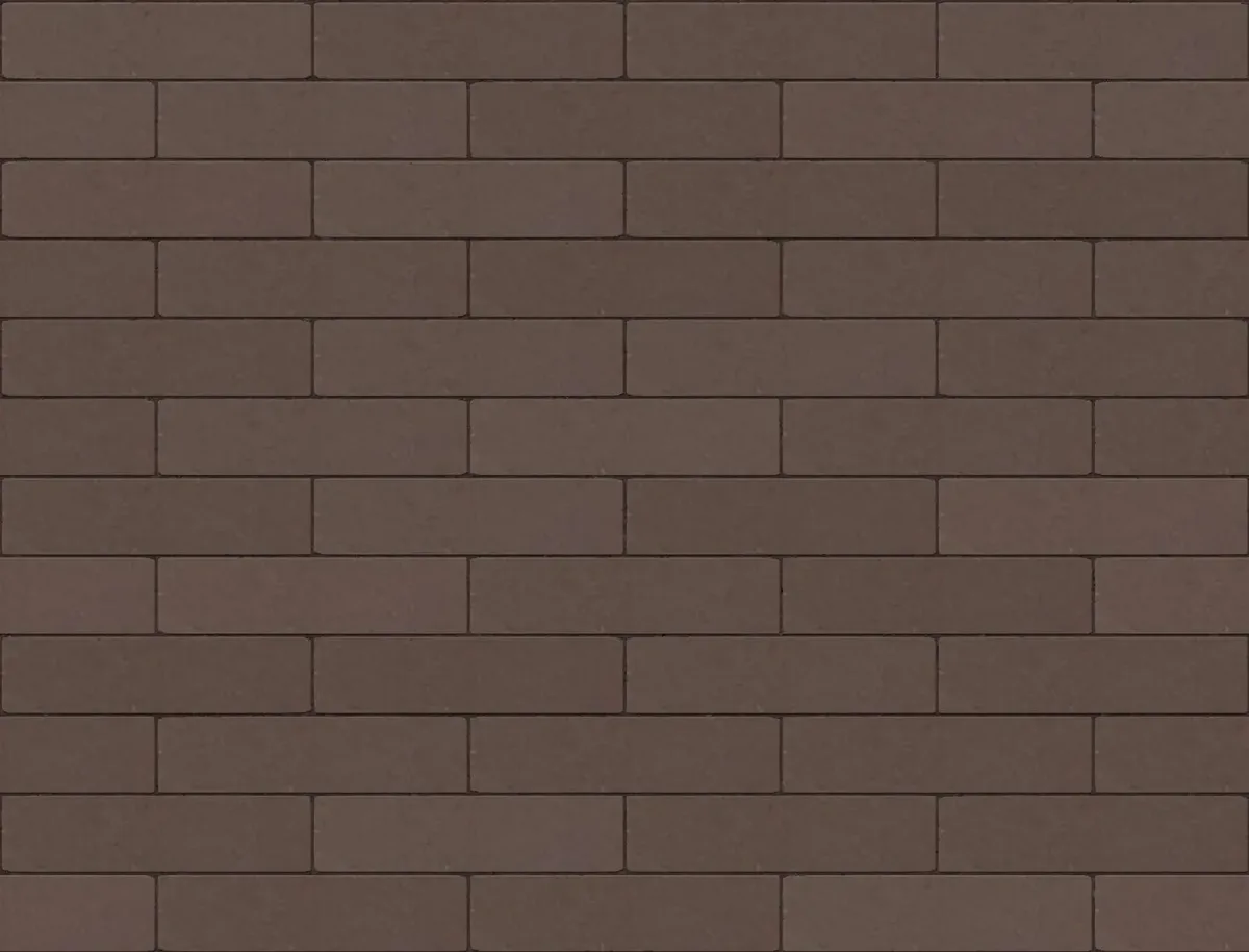Purestone Waalformaat Aubergine 7x5x20cm