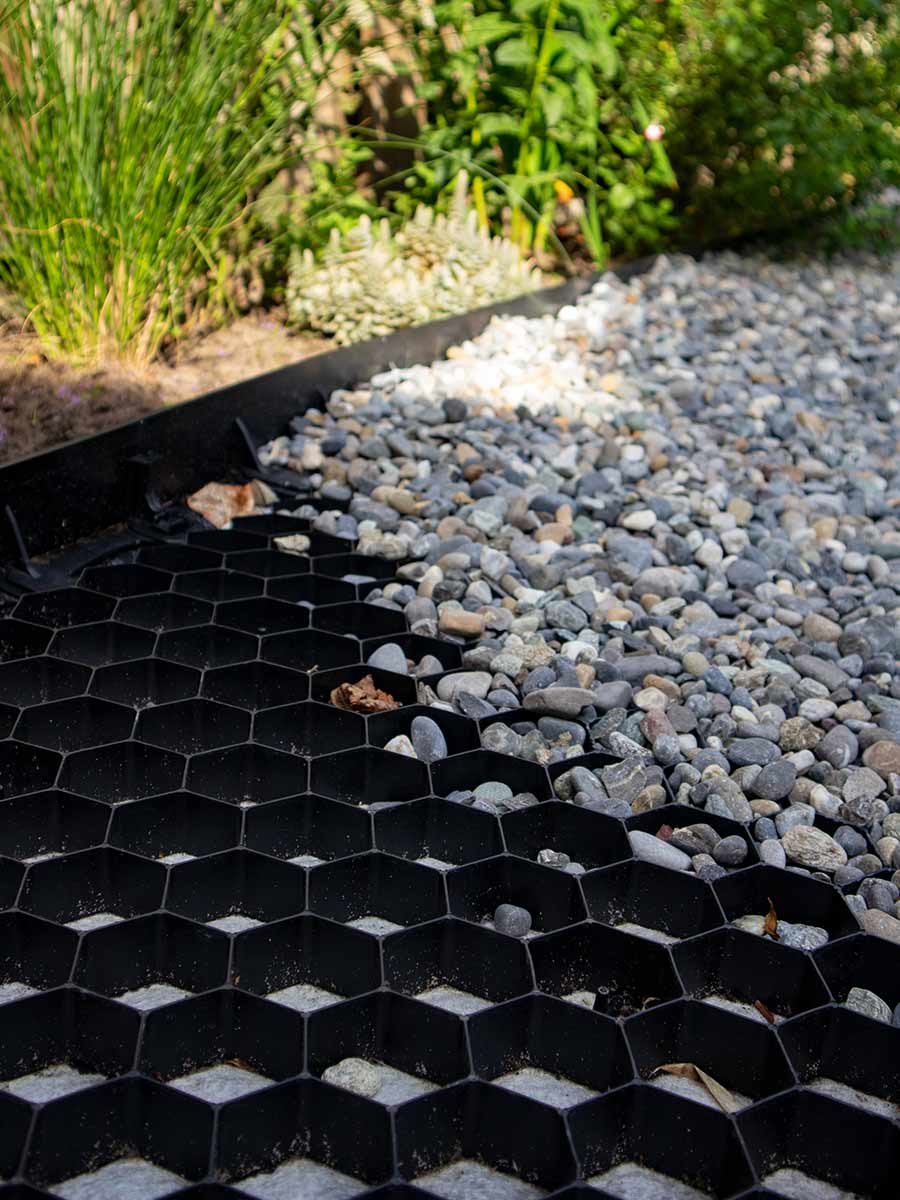 Grindplaten EuroGravel® PLUS zwart per m²