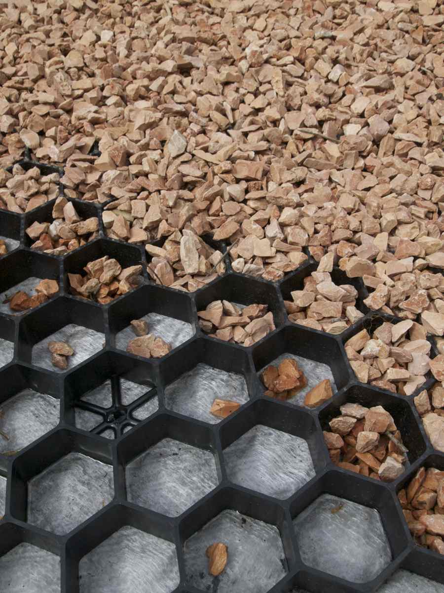 Grindplaten EuroGravel® PRO zwart per m²
