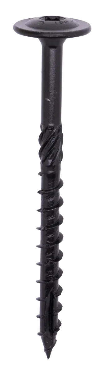 Woodies® Ult.Blackline 8.0x100/60 tellerkop T40 shield zwart