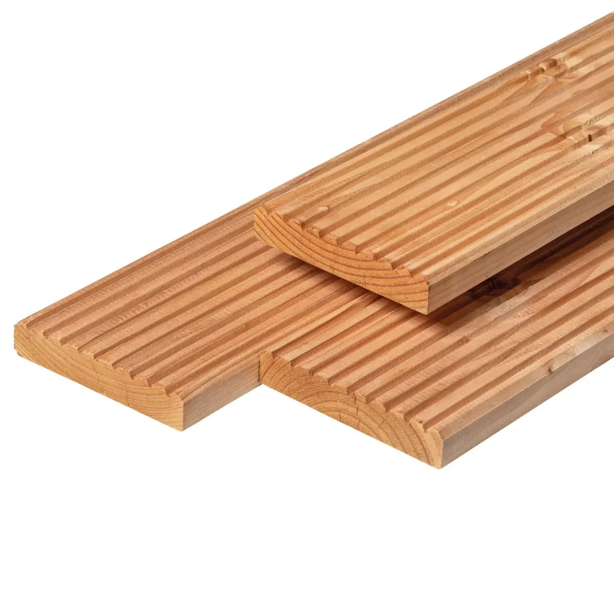 Vlonderdeel/dekdeel Douglas Gedroogd en Gescha. 14.5x2.8x400cm