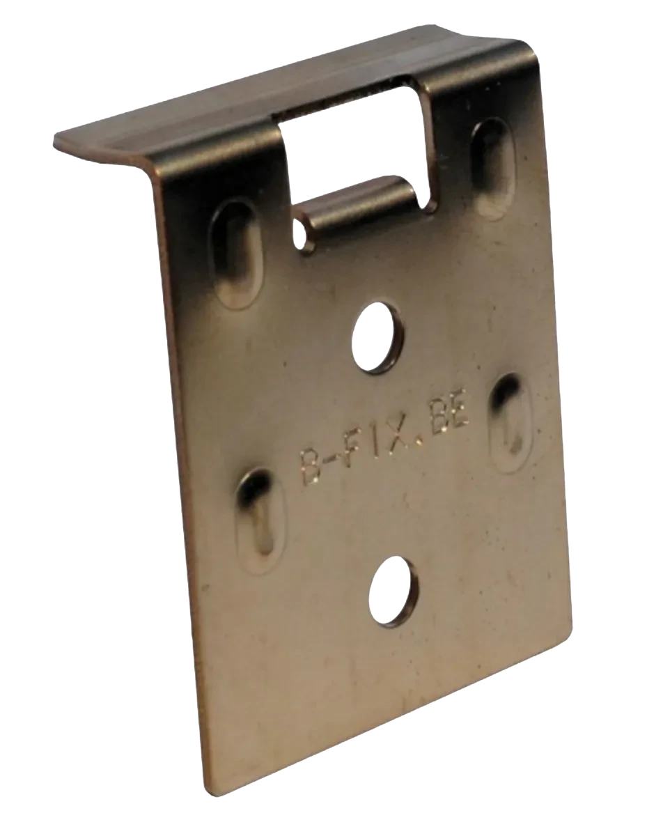 B-Fix RVS beginclips incl.zelfborende schroeven A2 (50st)