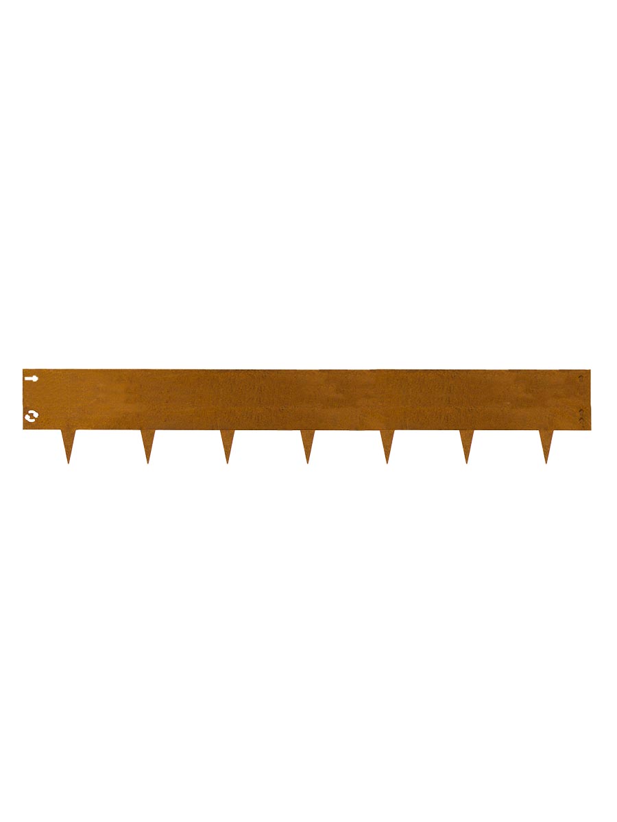 Multi-Edge METAL kantopsluiting 150x27,5cm Cortenstaal