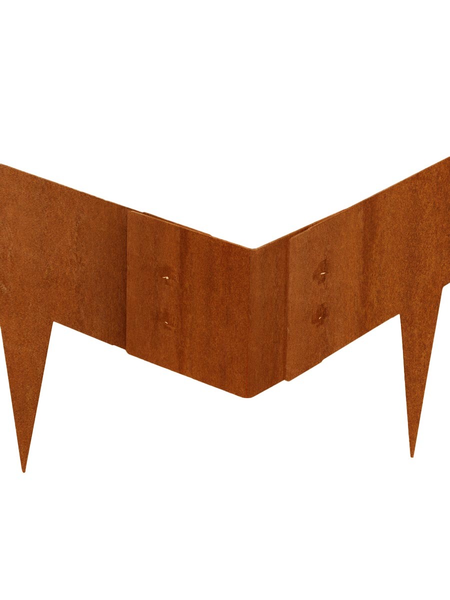 Multi-Edge METAL hoekstuk 17,5cm Cortenstaal