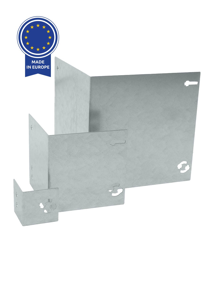 Multi-Edge METAL hoekstuk 7,5cm Verzinkt