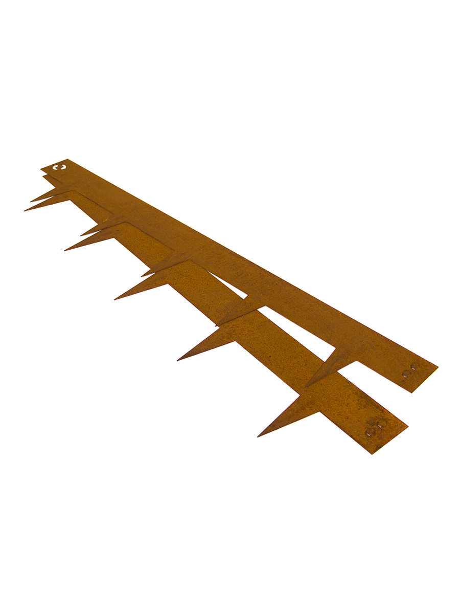 Multi-Edge METAL kantopsluiting 100x17,5cm Cortenstaal