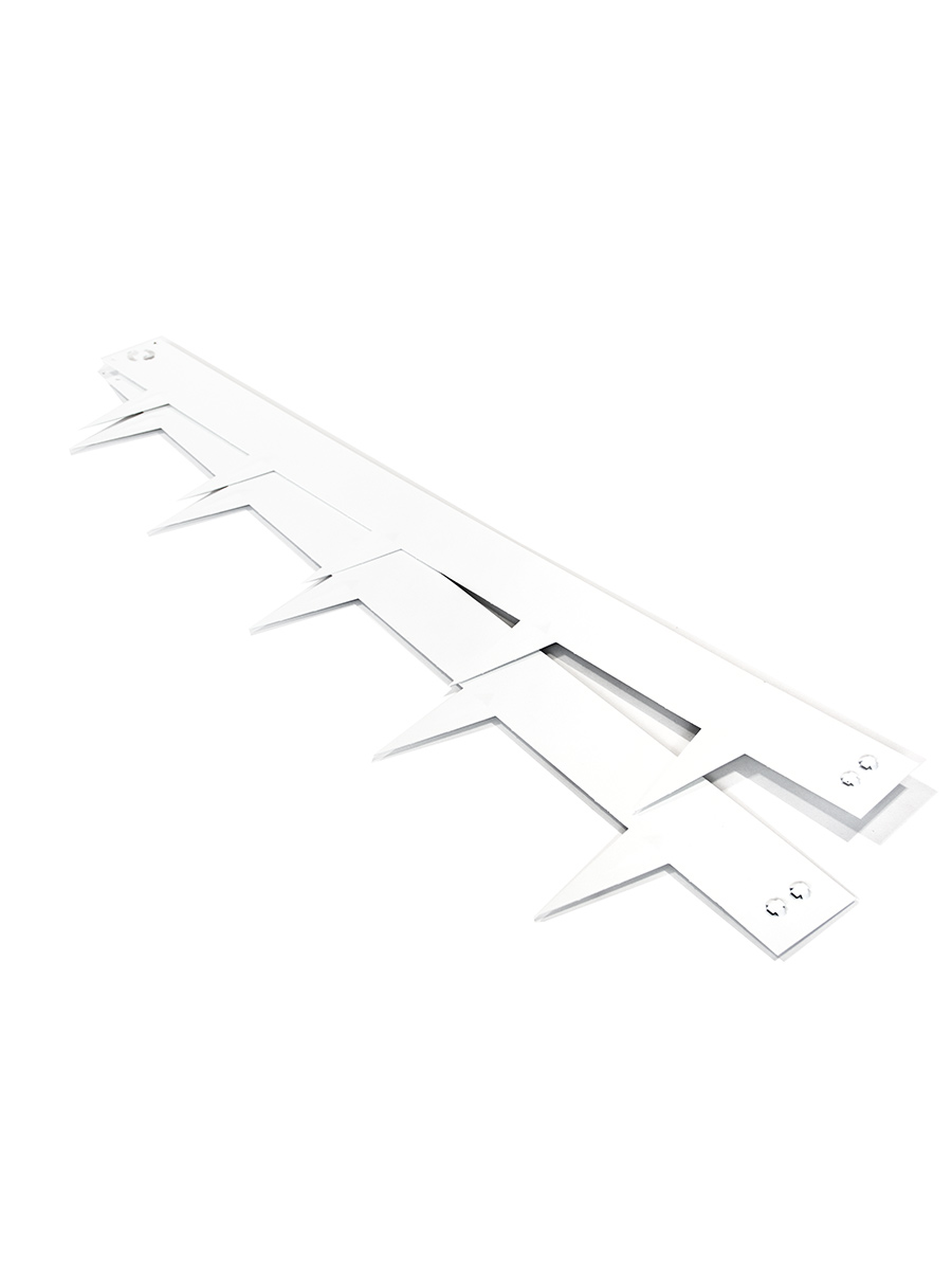 Multi-Edge METAL kantopsluiting 100x17,5cm Wit