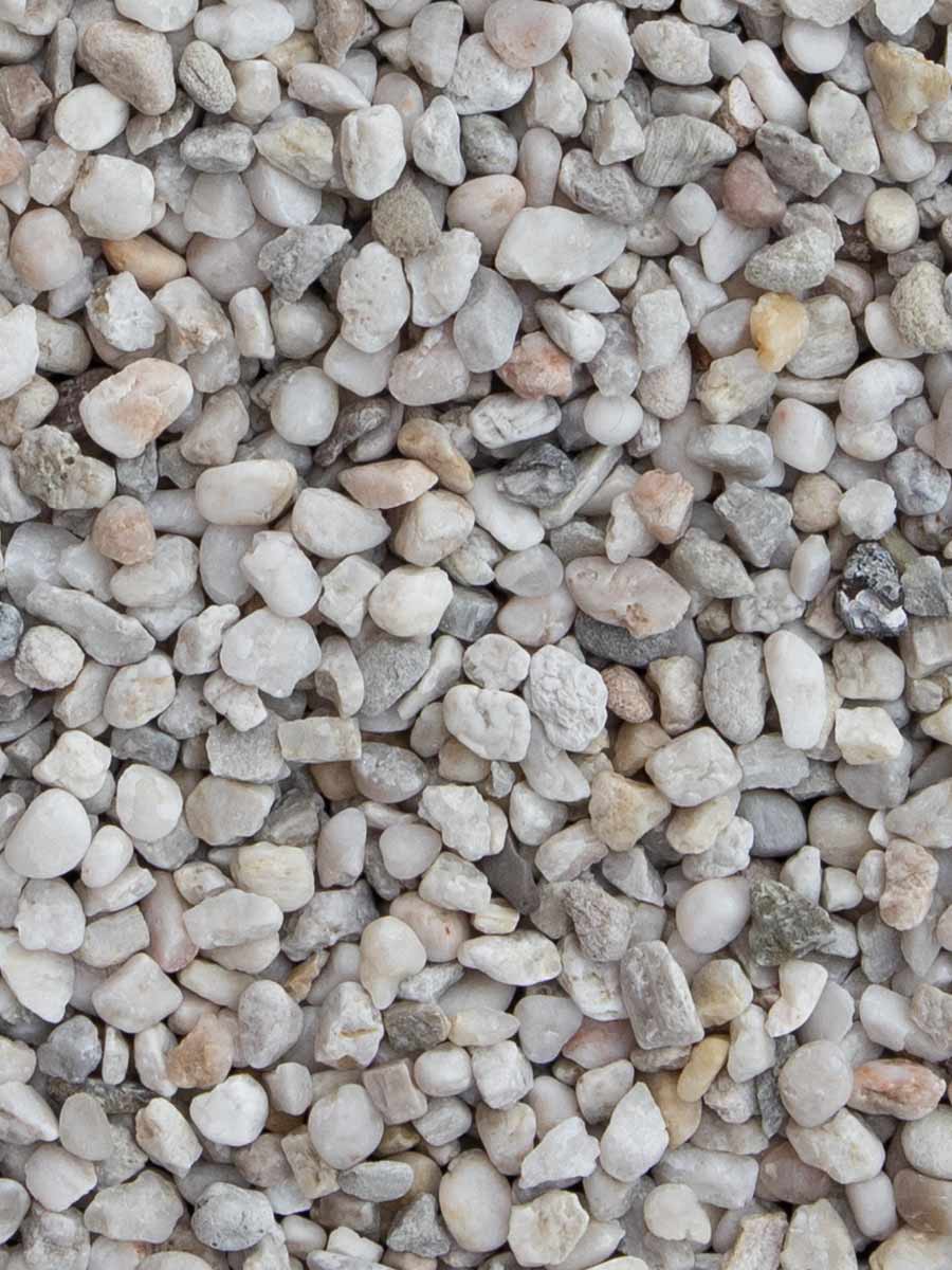 Witte kwarts grind 8/12mm Aggregates International grind & split