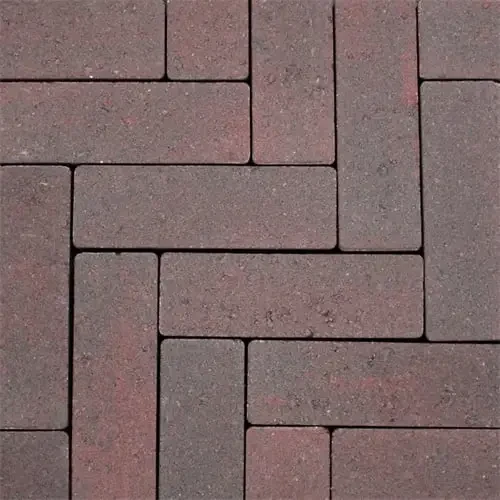 Strackstone Crown GRN+ Dikformaat vlak wijnrood/havanna genuanceerd KOMO PL2 8x7x21cm