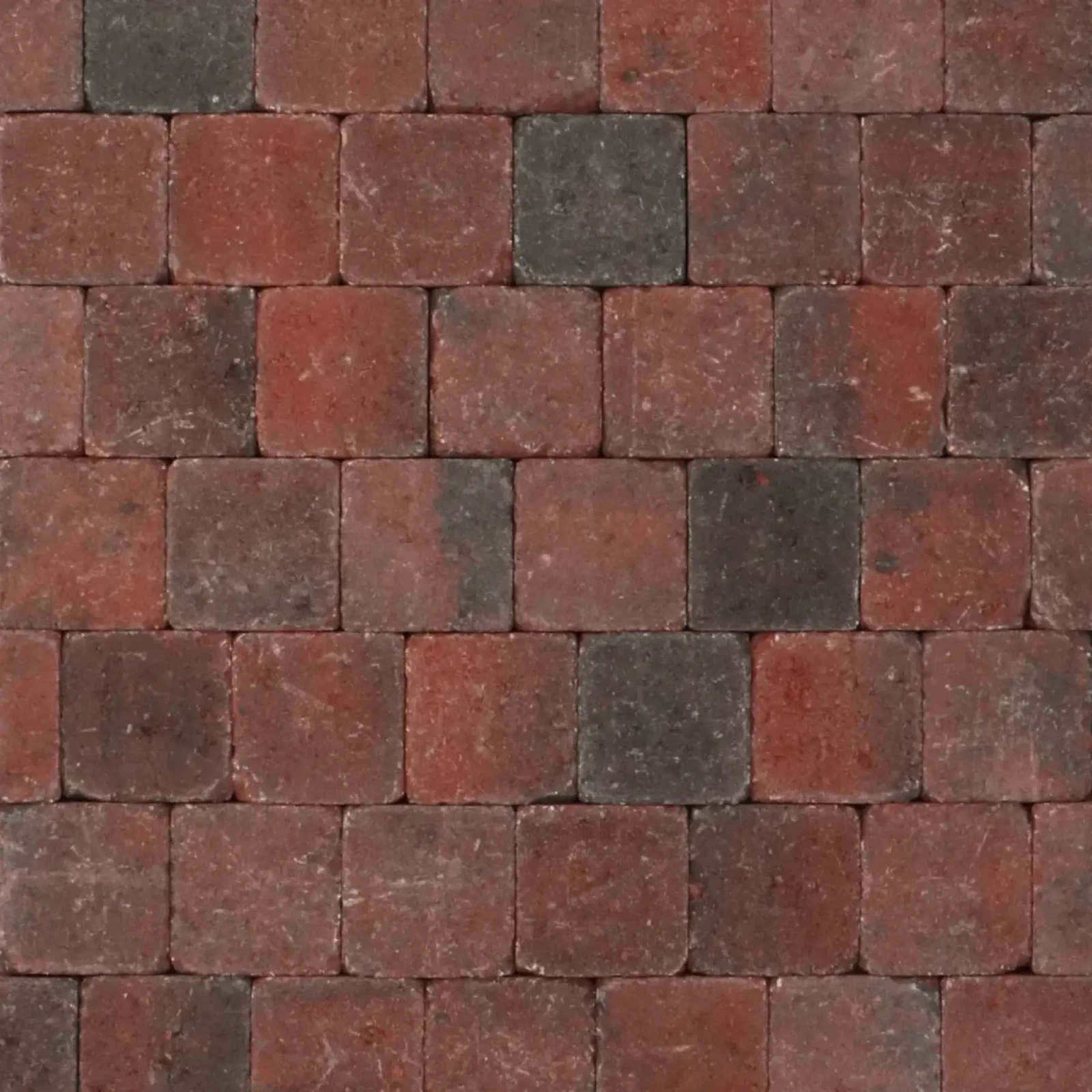 Tambour Rood/zwart 10x10x6cm