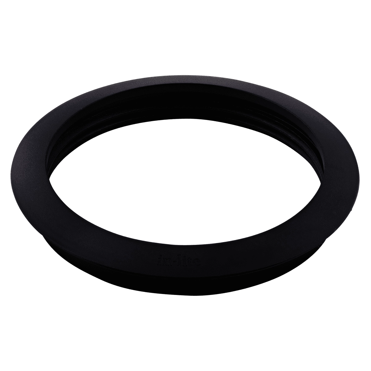 In-Lite RING 68 grondspot accessoire Black voor BOX1-PLATE 1