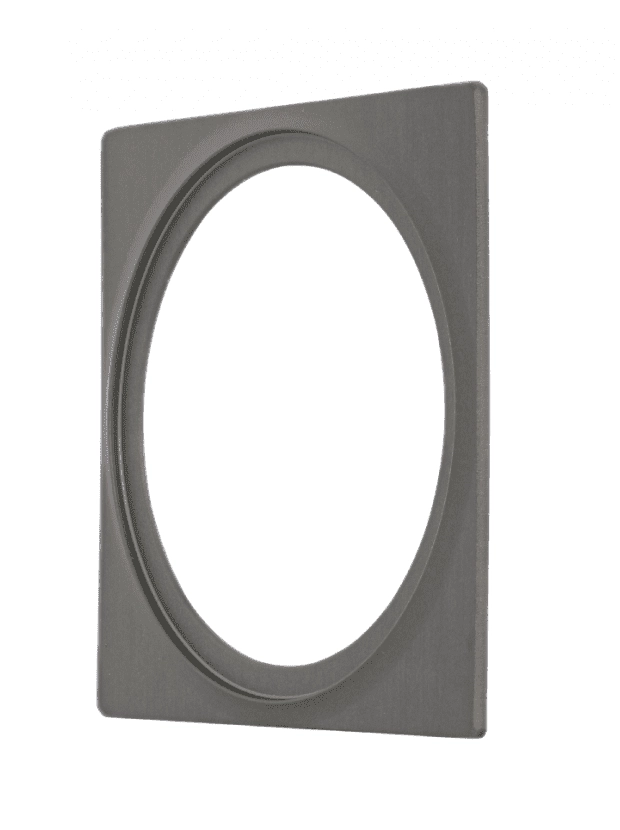 In-Lite PLATE 1 afdekplaat pearl grey voor Big Flux-Luna