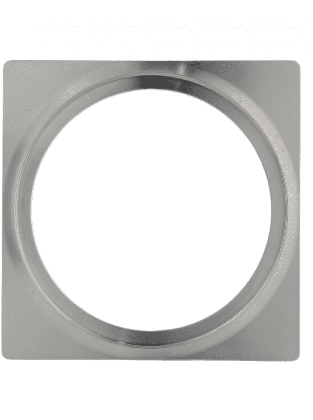 In-Lite PLATE 1 afdekplaat rvs geschikt voor Big Flux - Luna