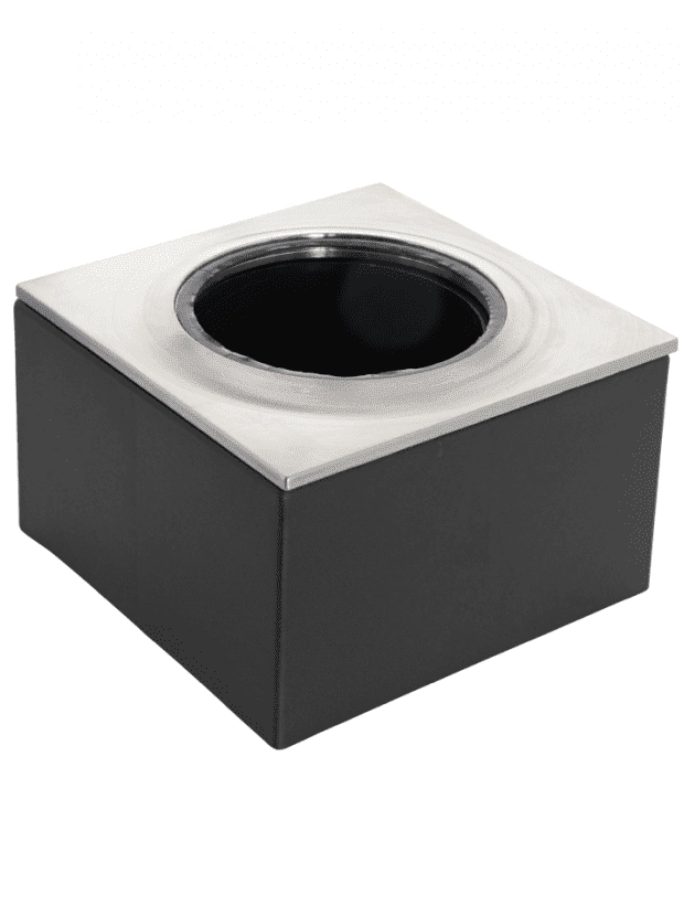 In-Lite BOX 1 montagebox rvs geschikt voor Luna - Big Flux