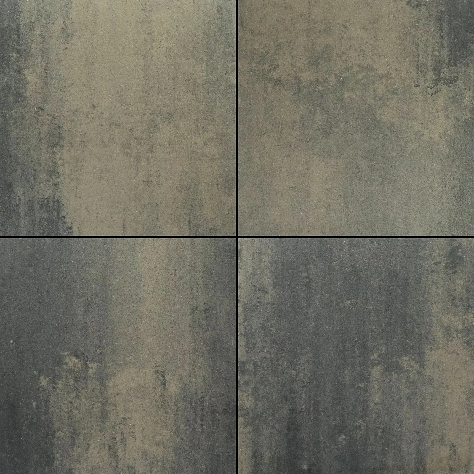 Serenio Donker grijs nuance 60x60x4cm