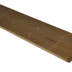 ME Grenen Plank Geschaafd 1,5x14x180cm Groen Geïmpregneerd