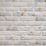 Pareti Naturali Brick London wall Polar 21x6,5x2 cm (doos à ca. 0,5 m2)