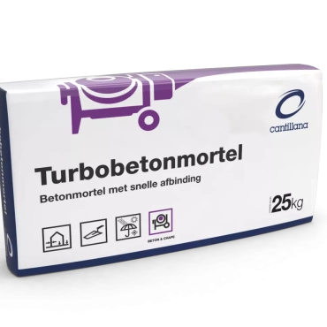 Turbo Betonmortel 25 kg