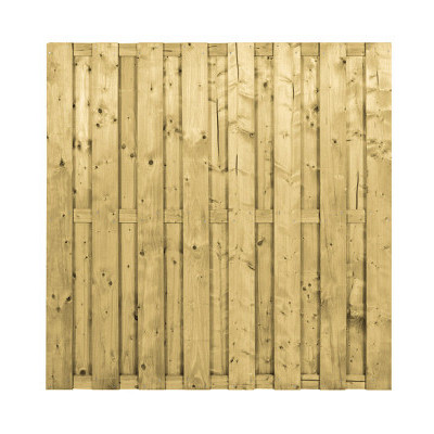 Vuren Scherm 180x180 cm 15 planks