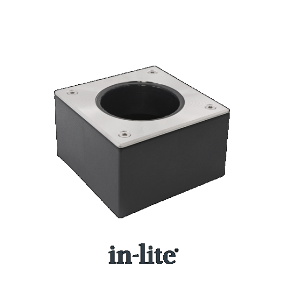 In-Lite BOX 100 montagebox rvs geschikt voor Hyve - Fusion - Flux