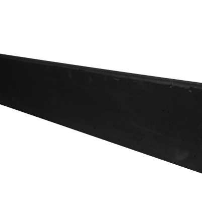 Betonplaat voor sleufpalen 180x26x3,2 cm enkelzijdig Antraciet