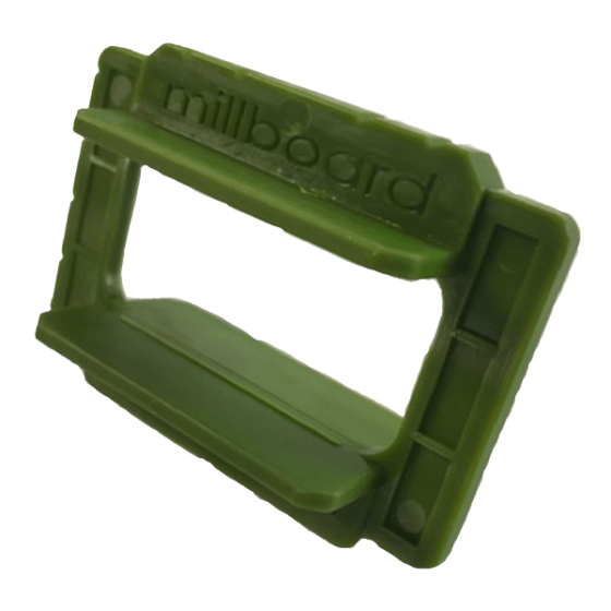 Millboard Multispacers Groen Zak van 10 stuks 3/4/5/6