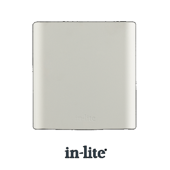 In-Lite Ace Down Wall 100-230V - White