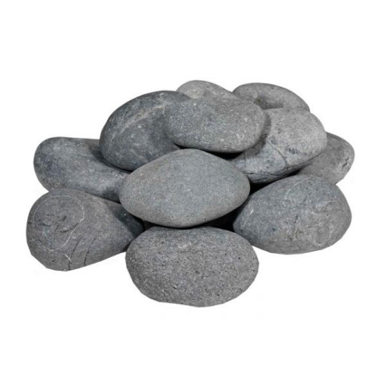 Beach Pebbles antracite 3-6 cm (20kg zak)