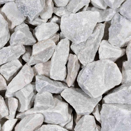 Carrara brokjes 30-40 mm (20kg zak)