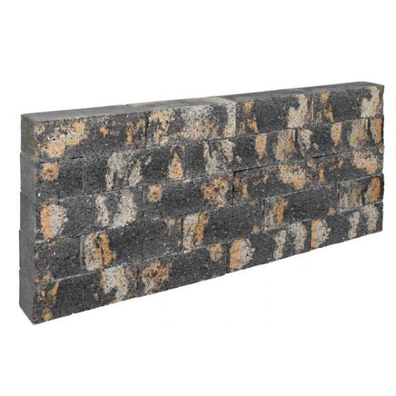 Splitted Rock 32x13x11 cm Grey Caramel ongetrommeld (128 stuks per pallet)