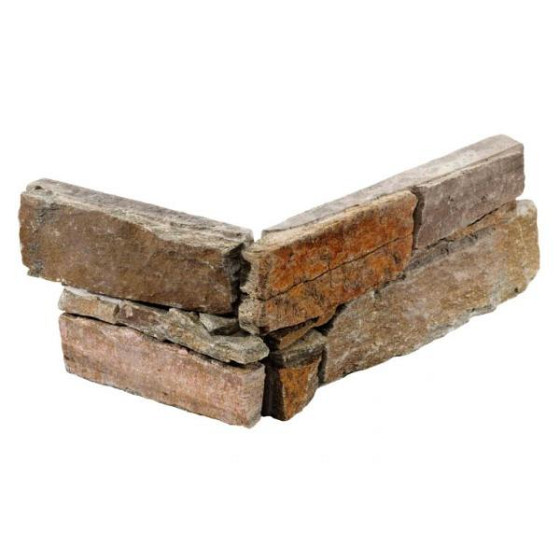 Stone Panels Rustic Autumn (40+20)x15x3-4 cm (1 hoek=1 set)