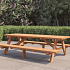 Hardhouten picknicktafel Giant