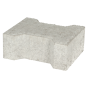 Basicstone H-verbandsteen 20x16,4/11,7x8 normaal facet grijs 1000 KOMO PL1