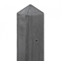 Beton-paal IJssel antraciet diamantkop 10x10x280cm T-model
