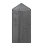 Beton-motiefpaal Schie antrac diamantkop 10x10x280cm T-model