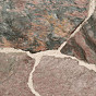 Flagstones Violetto, ca. 3-7 cm dik (ca. 111 kg per m2)