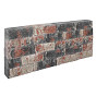 Splitted Rock 32x13x11 cm Tri colore ongetrommeld (128 stuks per pallet)