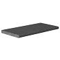 Zwembadrand Vietnam Black 60x30x3 cm, riven, met bullnose